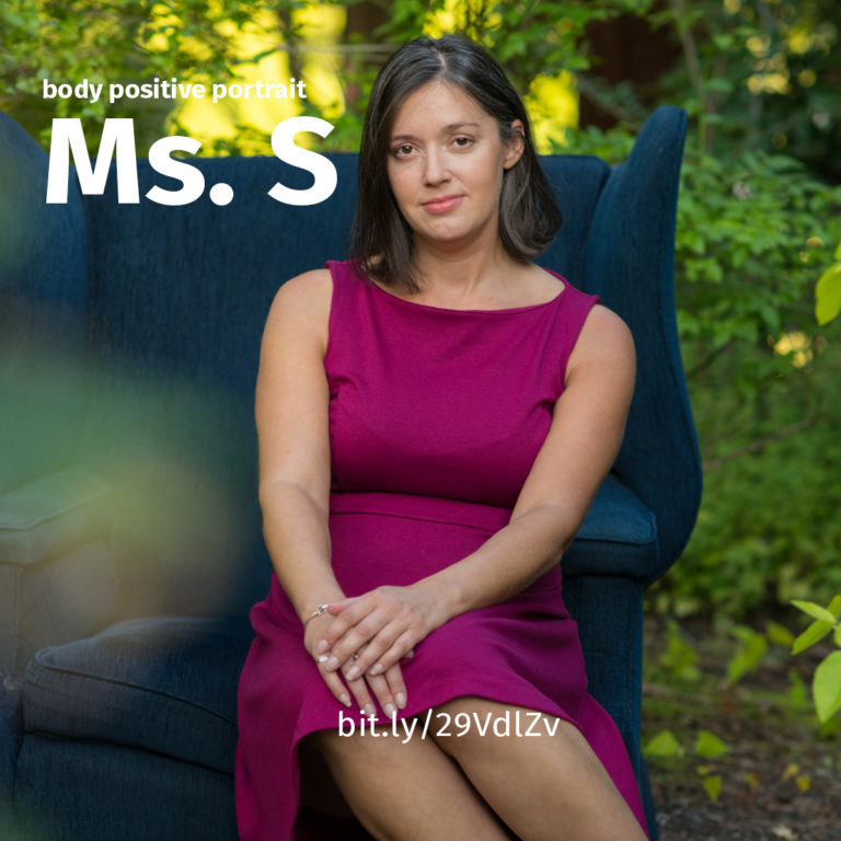{body positive portrait} Ms. S