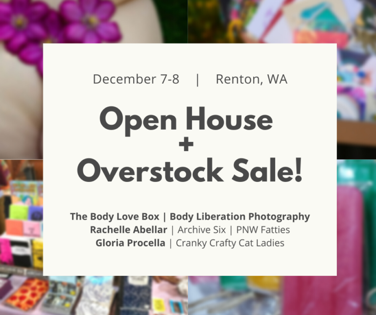 Fat Artists’ Open House & Overstock Sale December 7-8