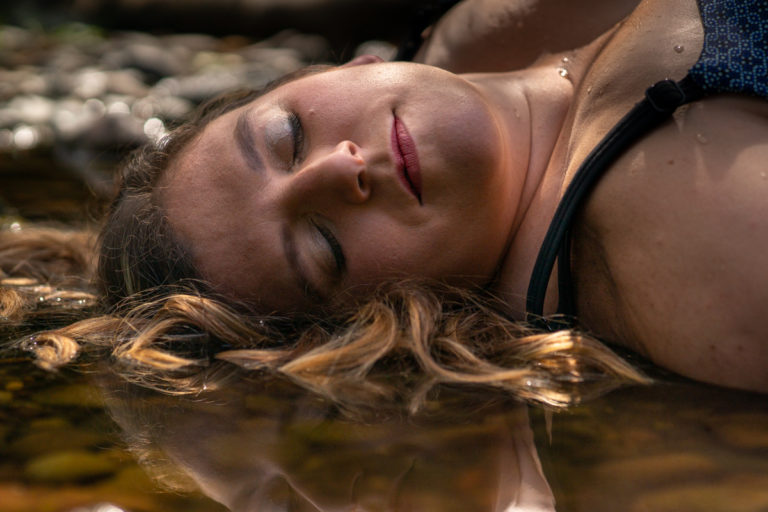 River Portrait Session with Ms. E | Fat-Positive Photography in Seattle, WA