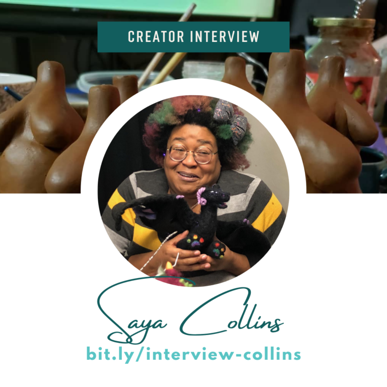 Ask a Fat Creator: Saya Collins of Art from the Heart