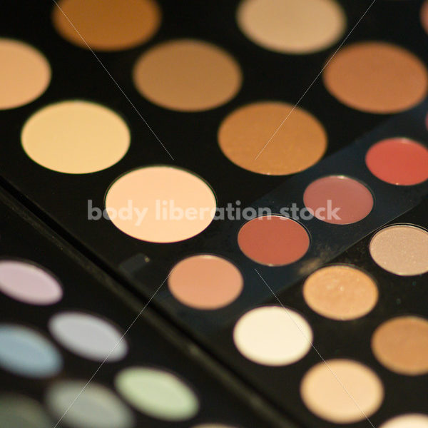 Beauty Stock Image: Makeup Palette Close-up - Body Liberation Photos