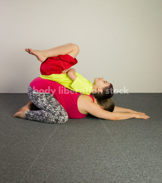 Body Positive Yoga Stock Image: Family Yoga Class - Body positive stock and client photography + more | Seattle