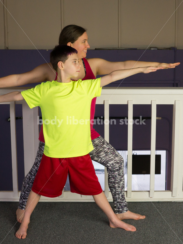 Body Positive Yoga Stock Image: Family Yoga Class - Body positive stock and client photography + more | Seattle