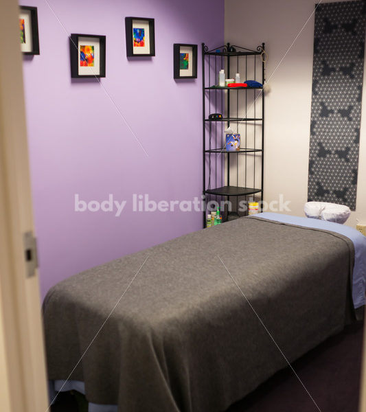 Diverse Massage Therapy Stock Photo: Massage Therapist’s Office - Body Liberation Photos