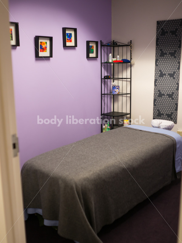 Diverse Massage Therapy Stock Photo: Massage Therapist’s Office - Body Liberation Photos