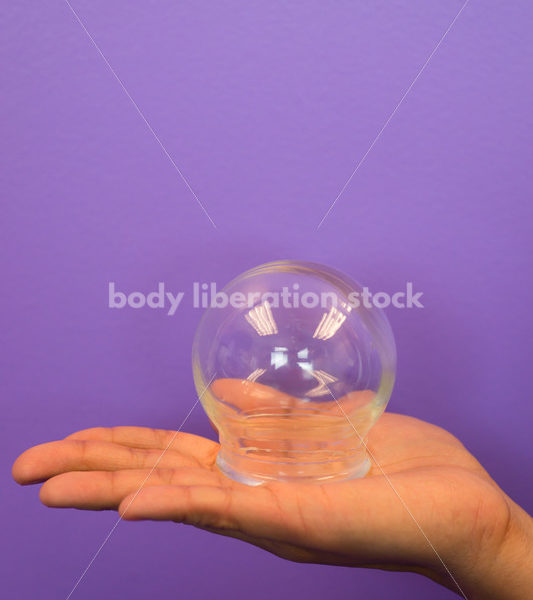 Immigration and Small Business Stock Image: Filipino Woman Holds Glass Massage Cups - Body Liberation Photos