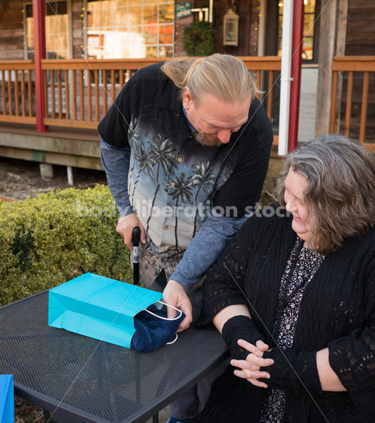 Retail Microstock Image: Older Couple on Shopping Trip - Body Liberation Photos