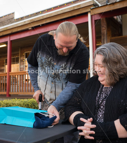 Retail Microstock Image: Older Couple on Shopping Trip - Body Liberation Photos