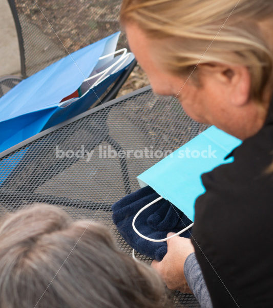 Retail Microstock Image: Older Couple on Shopping Trip - Body Liberation Photos