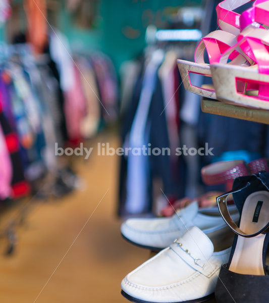 Retail Stock Photo: Plus Size Clothing Consignment Store - Body Liberation Photos