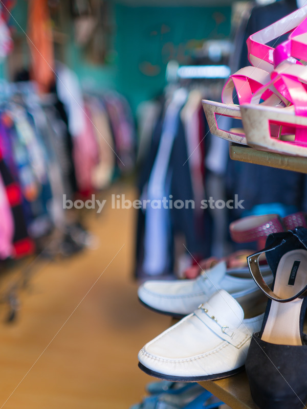 Retail Stock Photo: Plus Size Clothing Consignment Store - Body Liberation Photos