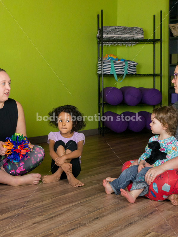 Royalty Free Stock Image: Family Yoga Class - Body positive stock and client photography + more | Seattle
