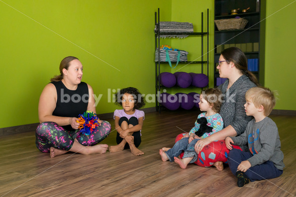 Royalty Free Stock Image: Family Yoga Class - Body positive stock and client photography + more | Seattle