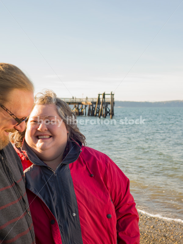 Royalty Free Stock Image: Joyful Movement with Partially Disabled Couple - Body Liberation Photos