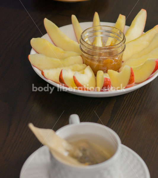 Royalty Free Stock Photo for Intuitive Eating: Variety of Foods on Dining Table - Body Liberation Photos