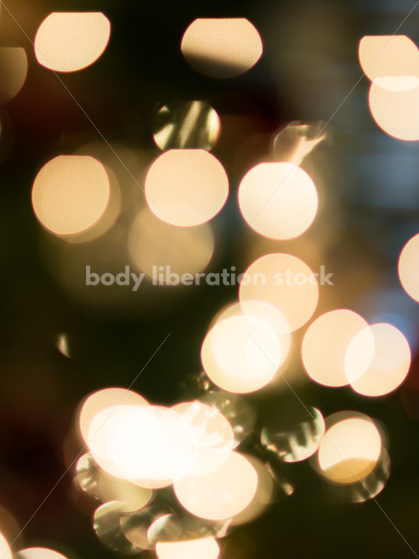 Stock Photo: Abstract Holiday Lights Bokeh Background - Body Liberation Photos