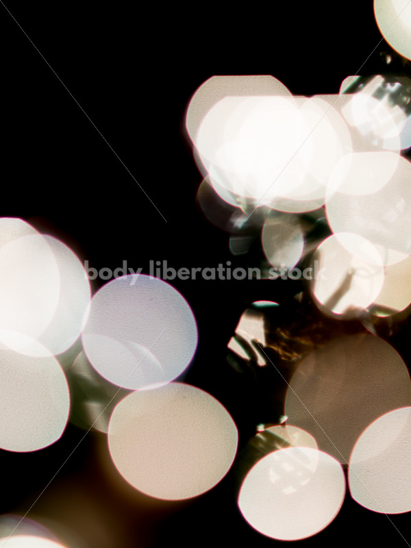 Stock Photo: Abstract Holiday Lights Bokeh Background - Body Liberation Photos