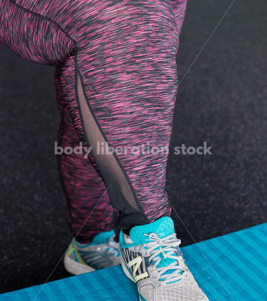 Stock Photo: Plus Size Woman HAES Body Positive Fitness Instructor - Body Liberation Photos