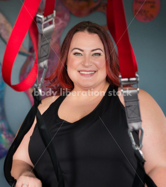 Stock Photo: Plus Size Woman HAES Body Positive Fitness Instructor - Body Liberation Photos