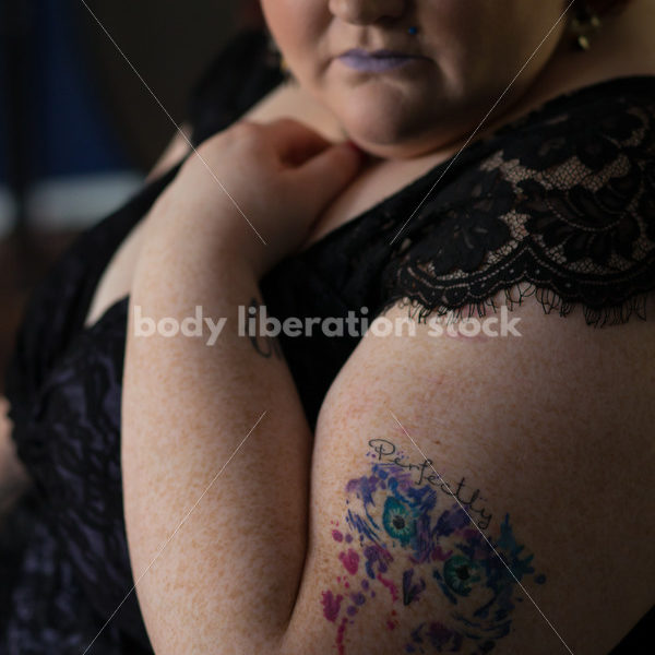 Stock Photo: Plus Size Woman with Invisible Disability - Body Liberation Photos