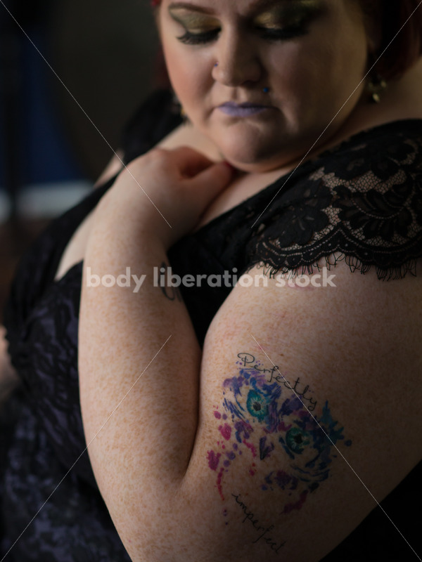 Stock Photo: Plus Size Woman with Invisible Disability - Body Liberation Photos
