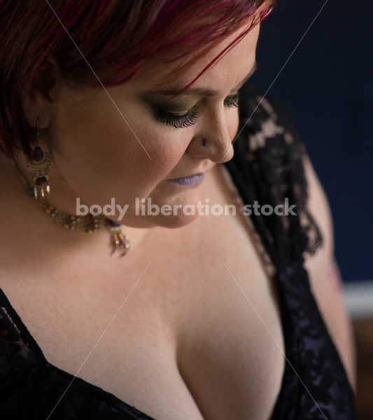 Stock Photo: Plus Size Woman with Invisible Disability - Body Liberation Photos