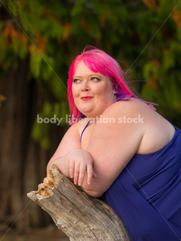Stock Photo: Plus Size Woman with Positive Body Image - Body Liberation Photos