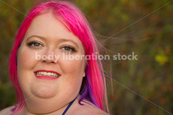 Stock Photo: Plus Size Woman with Positive Body Image - Body Liberation Photos