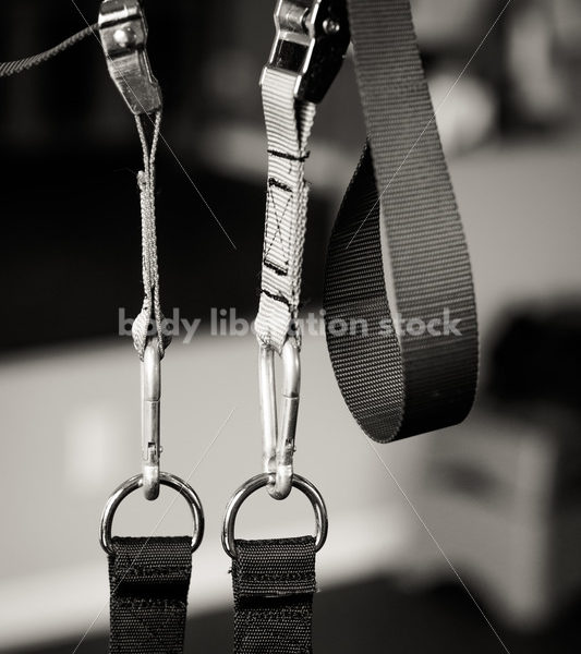 Stock Photo: Suspension Training System Used by Plus Size Fitness Trainer - Body Liberation Photos