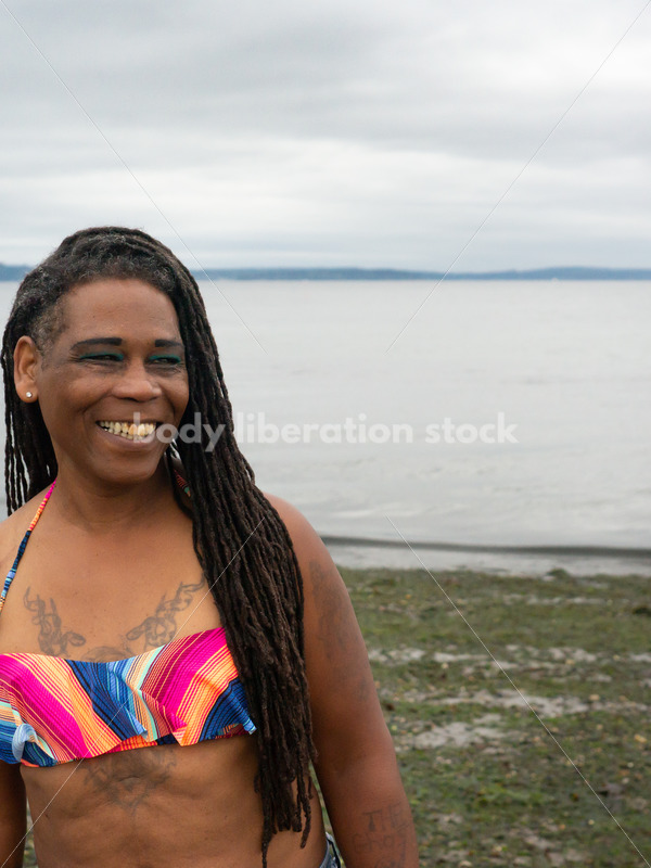 Adventure Stock Photo: Woman on Beach - Body Liberation Photos