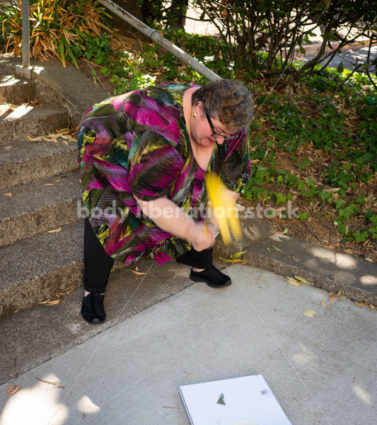 Anti-Diet Stock Image: Scale Smashing - Body Liberation Photos