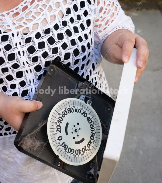 Anti-Diet Stock Image: Scale Smashing - Body Liberation Photos