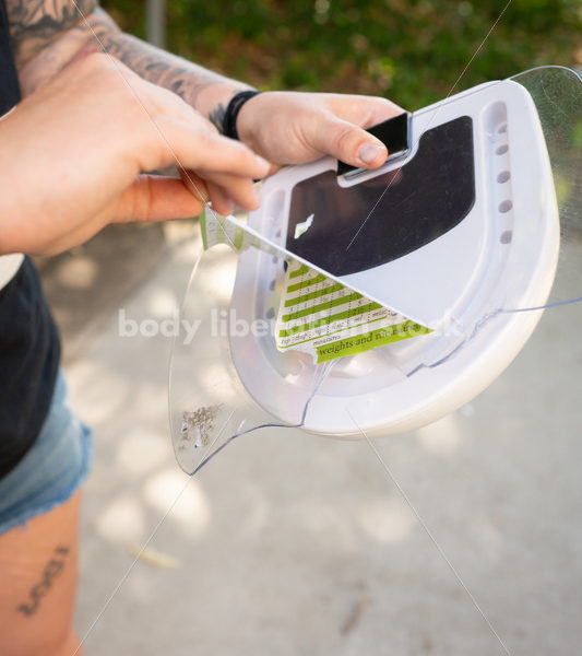 Anti-Diet Stock Image: Scale Smashing - Body Liberation Photos