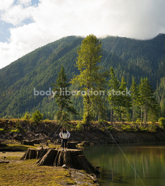 Chinese-American Woman Hiking - Body Liberation Photos