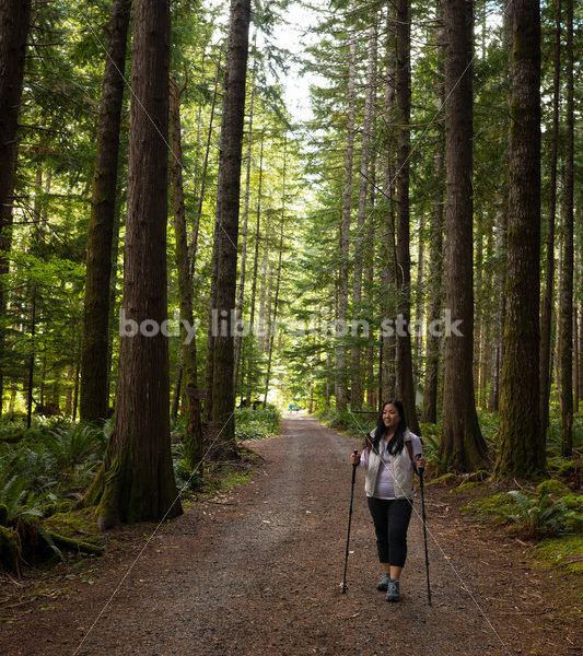 Chinese-American Woman Hiking - Body Liberation Photos