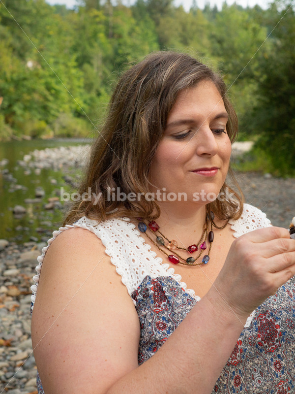 Diet and Eating Disorder Recovery Stock Photo: Eat the Cupcake - Body Liberation Photos
