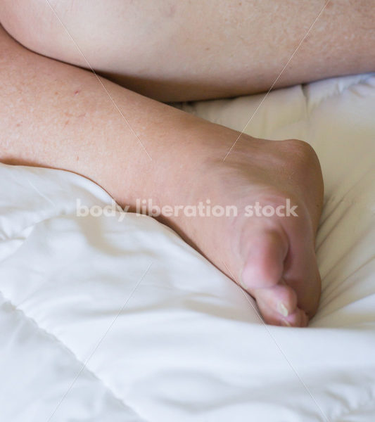 Eating Disorder Recovery Body Image Stock Photo: Close-Up View of Recovering Woman - Body Liberation Photos