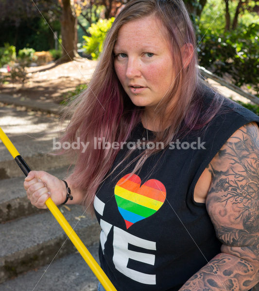 Eating Disorder Recovery Stock Photo: Scale Smashing - Body Liberation Photos