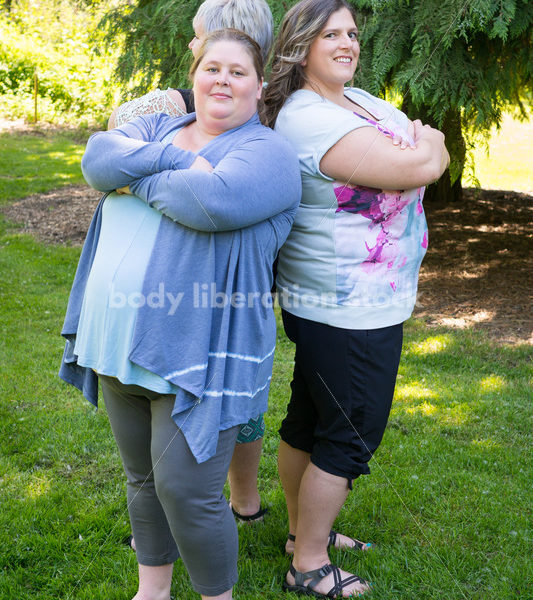 Eating Disorder Recovery Stock Photo: Women Supporting Each Other - Body Liberation Photos