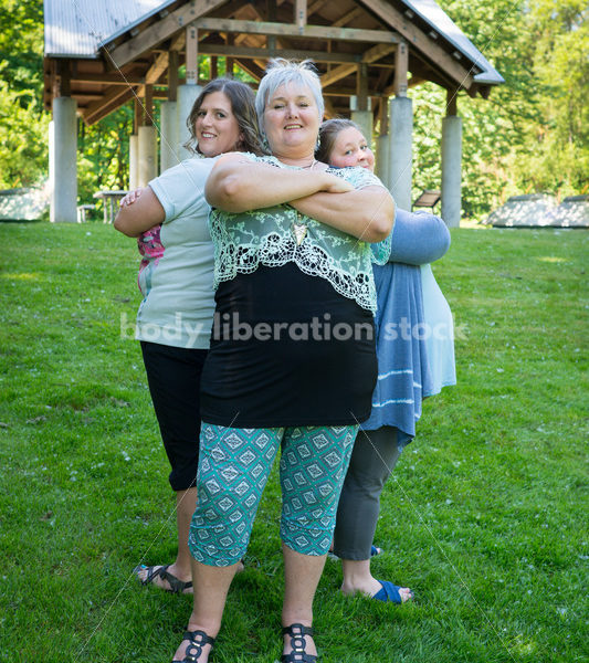 Eating Disorder Recovery Stock Photo: Women Supporting Each Other - Body Liberation Photos