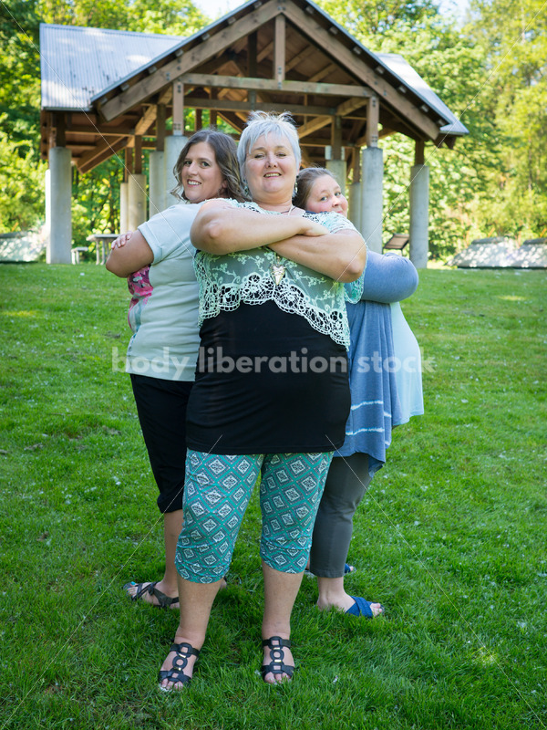 Eating Disorder Recovery Stock Photo: Women Supporting Each Other - Body Liberation Photos