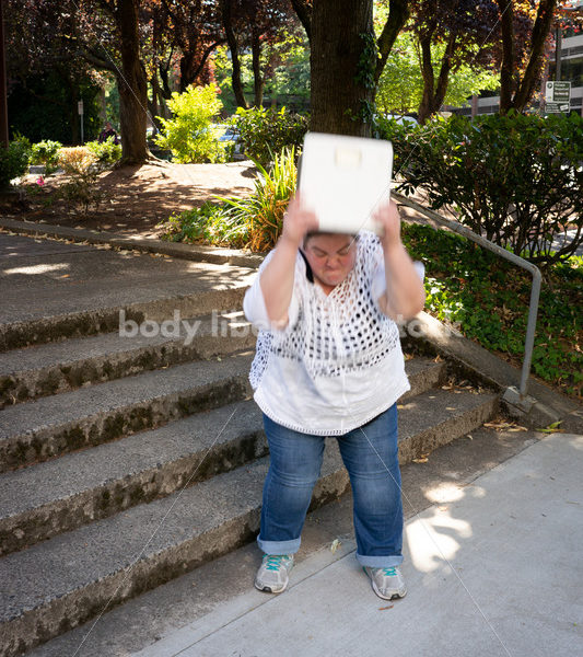 HAES Stock Image: Scale Smashing - Body Liberation Photos