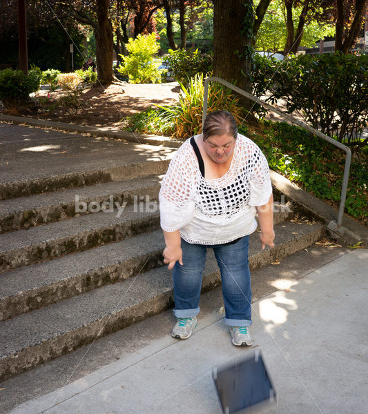 HAES Stock Image: Scale Smashing - Body Liberation Photos