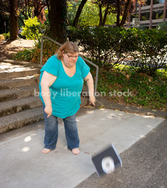 HAES Stock Image: Scale Smashing - Body Liberation Photos