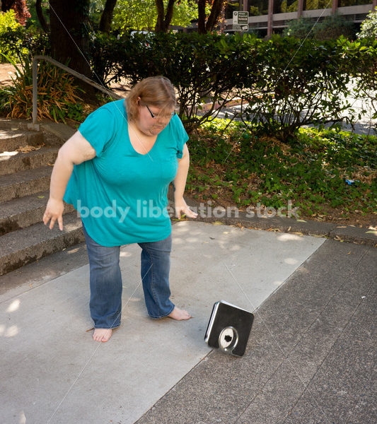 HAES Stock Image: Scale Smashing - Body Liberation Photos