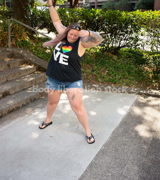 HAES Stock Image: Scale Smashing - Body Liberation Photos