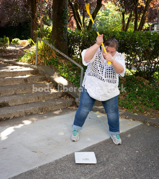 Intuitive Eating Stock Image: Scale Smashing - Body Liberation Photos