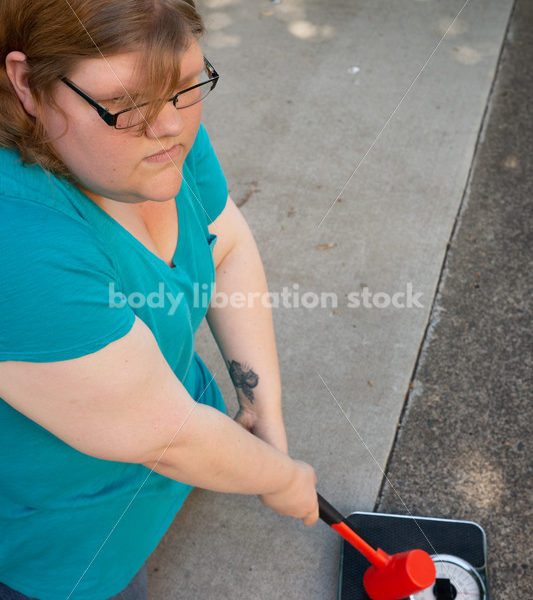 Intuitive Eating Stock Image: Scale Smashing - Body Liberation Photos