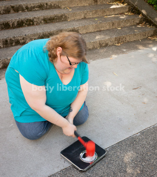 Intuitive Eating Stock Image: Scale Smashing - Body Liberation Photos