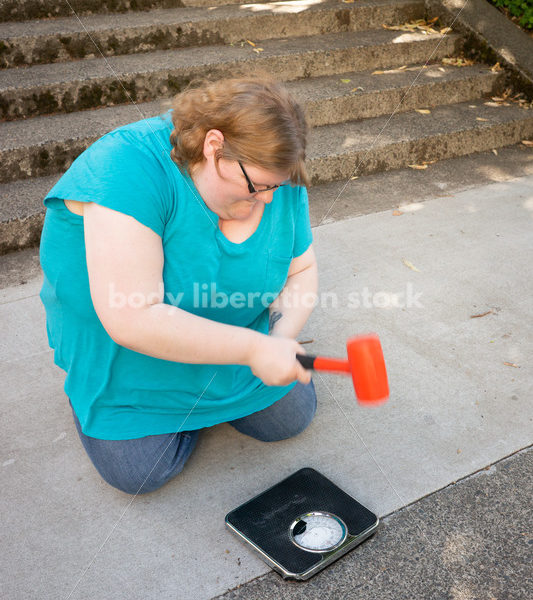 Intuitive Eating Stock Image: Scale Smashing - Body Liberation Photos